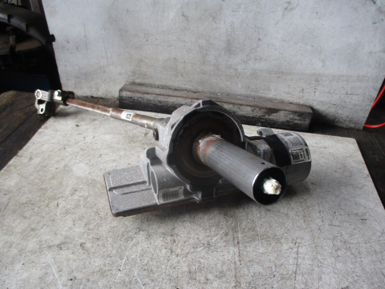 VAUXHALL CORSA E 2017 POWER STEERING COLUMN 13428866