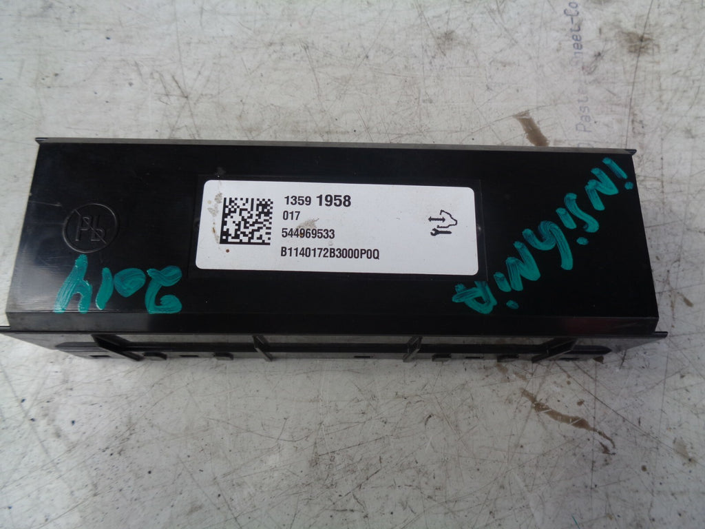 VAUXHALL INSIGNIA 2014 MK1 2.0 ECU HEATER CONTROL MODULE 13591958