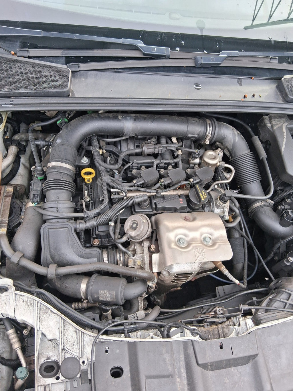 2017 FORD FOCUS MK3 1.0 PETROL ECOBOOST BARE ENGINE WITH PUMPS & INJECTORS M1DD