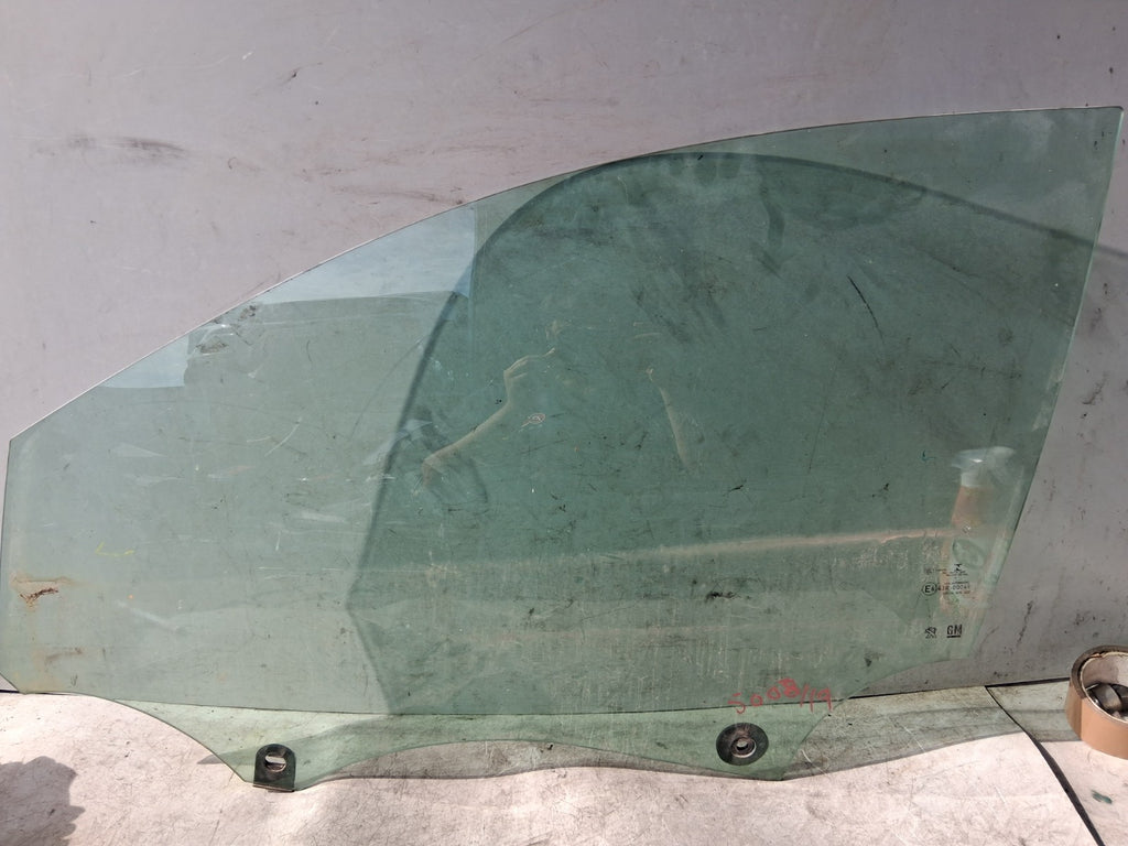 2019 PEUGEOT 5008 MK2 NSF PASSENGER SIDE FRONT LEFT WINDOW GLASS