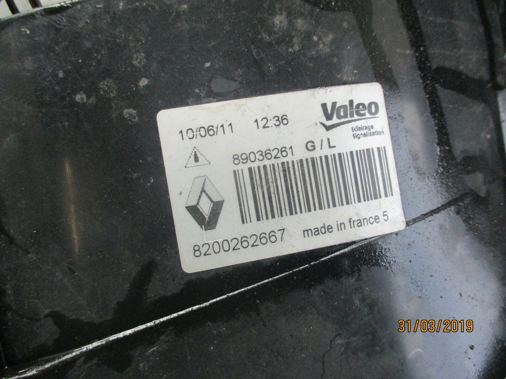 RENAULT LAGUNA MK2 NSR PASSENGER SIDE REAR LIGHT TAIL LIGHT 8200262667