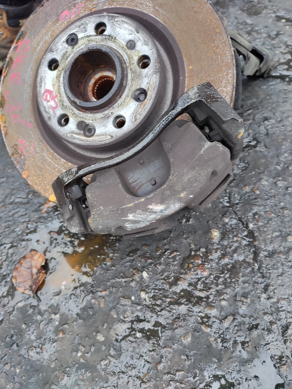 2021 CITROEN BERLINGO K9 1.5 DIESEL NS PASSENGER SIDE WHEEL HUB BEARING