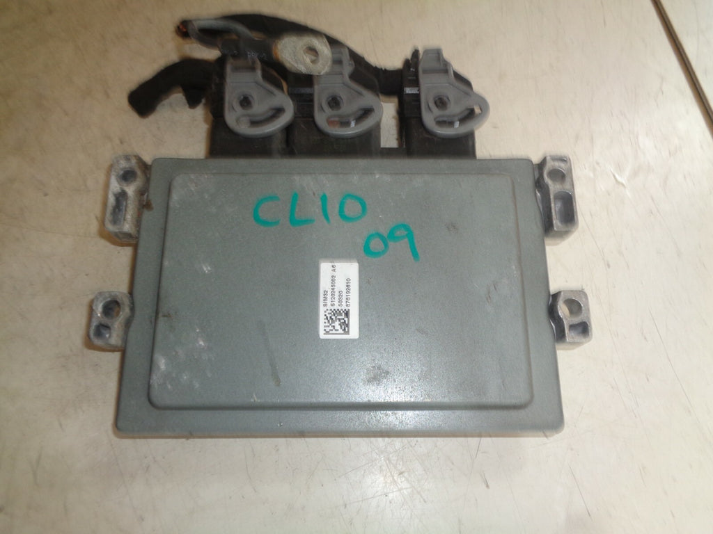 RENAULT CLIO 2009 MK3 1.2 PETROL MANUAL ECU ENGINE CONTROL MODUL UNIT 8200522357
