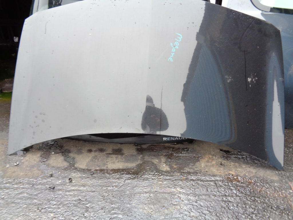 RENAULT MEGANE 2006 MK2 COMPLETE FRONT HOOD BOONET PANEL GREY