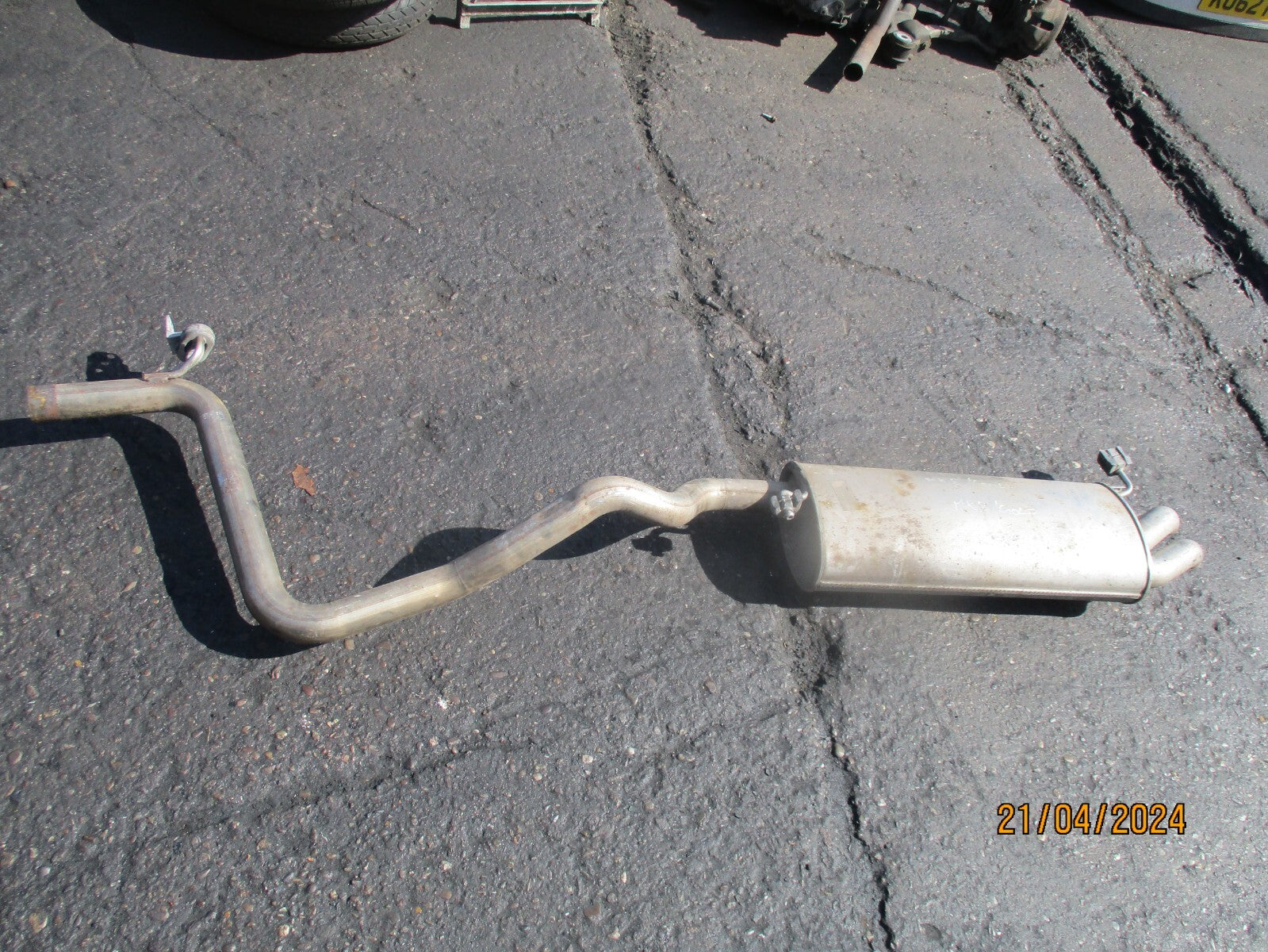2023 VW VOLKSWAGEN GOLF MK8 2.0 DIESEL EXHAUST BACK BOX SILENCER 5Q5253611AE