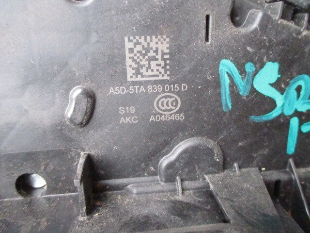 2017 VW GOLF MK7 NSR PASSENGER SIDE REAR DOOR LOCK A5D5TA839015D