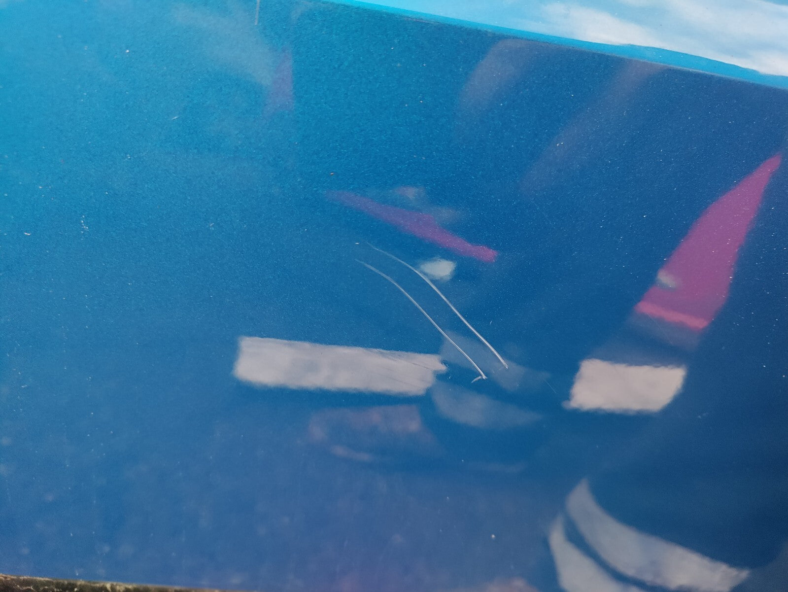2024 VAUXHALL ASTRA L ESTATE REAR COMPLETE BUMPER COBALT BLUE METALLIC ESM