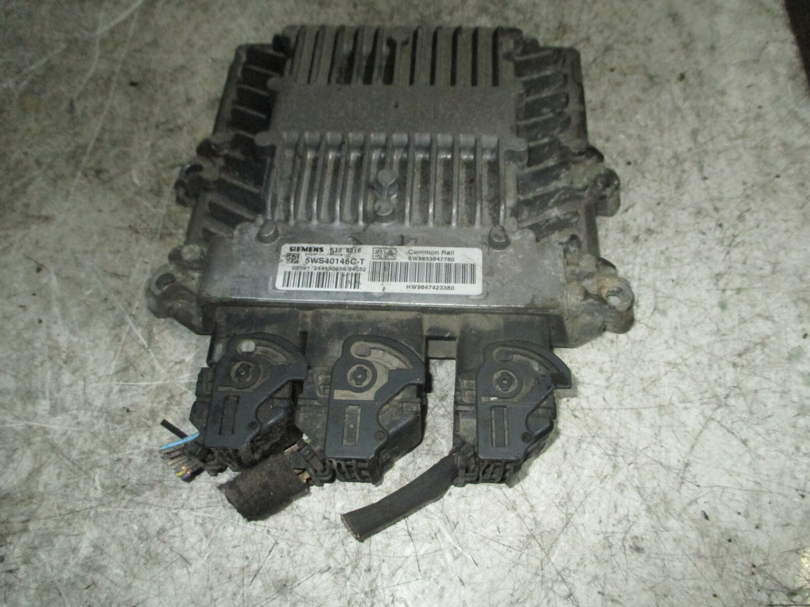 PEUGEOT PARTNER MK1 2004 2.0 DIESEL ECU ENGINE CONTROL MODULE UNIT 9647423380