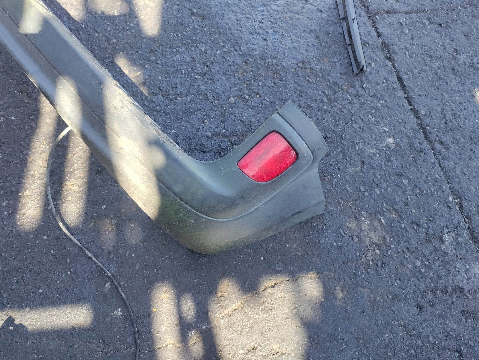 MERCEDES CITAN W415 2015 REAR BUMPER BLACK