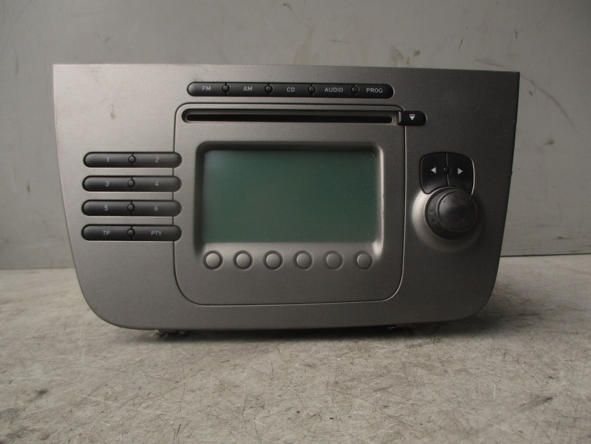 2004 SEAT ALTEA MK1 RADIO CD PLAYER HEAD UNIT 5P20351521GZ