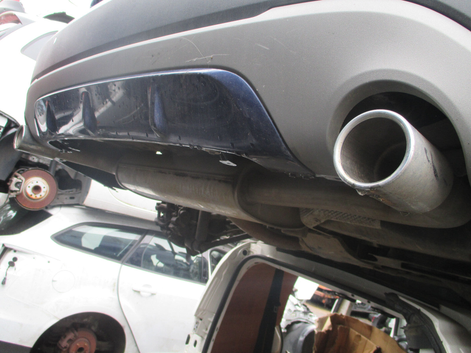 BMW X1 2018 F48 2.0 DIESEL TWIN EXHAUST PIPE BACK BOX 8587909