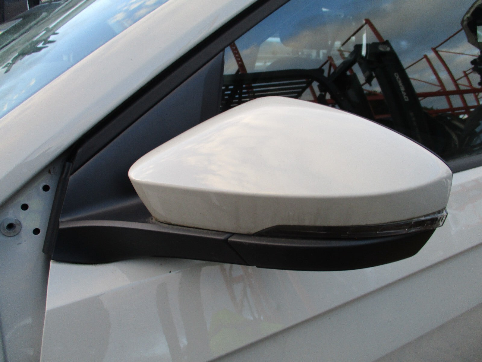 2023 VW VOLKSWAGEN T CROSS NS PASSENGER SIDE POWERFOLD WING MIRROR GREY