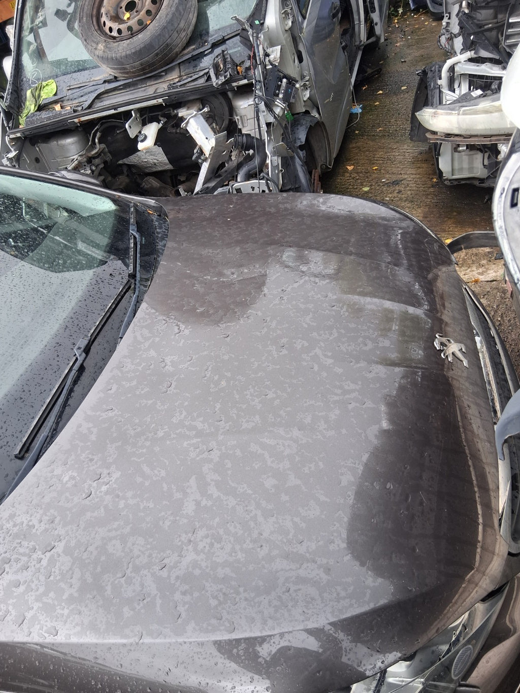 2015 PEUGEOT 308 MK2 ESTATE FRONT BONNET HOOD PANEL GREY MOKA KKS