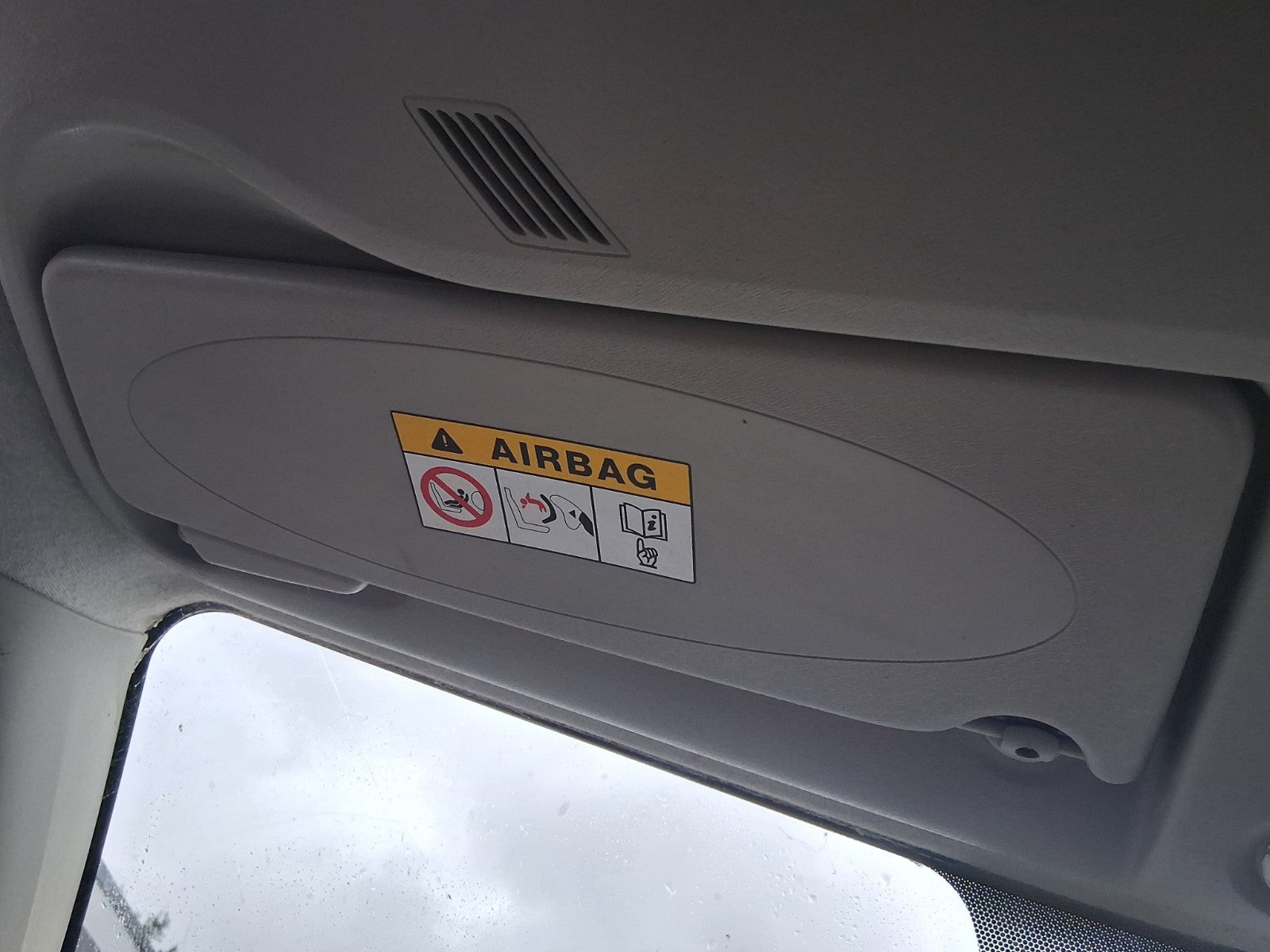 2016 MERCEDES CITAN W415 NSF PASSENGERR SIDE FRONT LEFT SUN VISOR SHADE