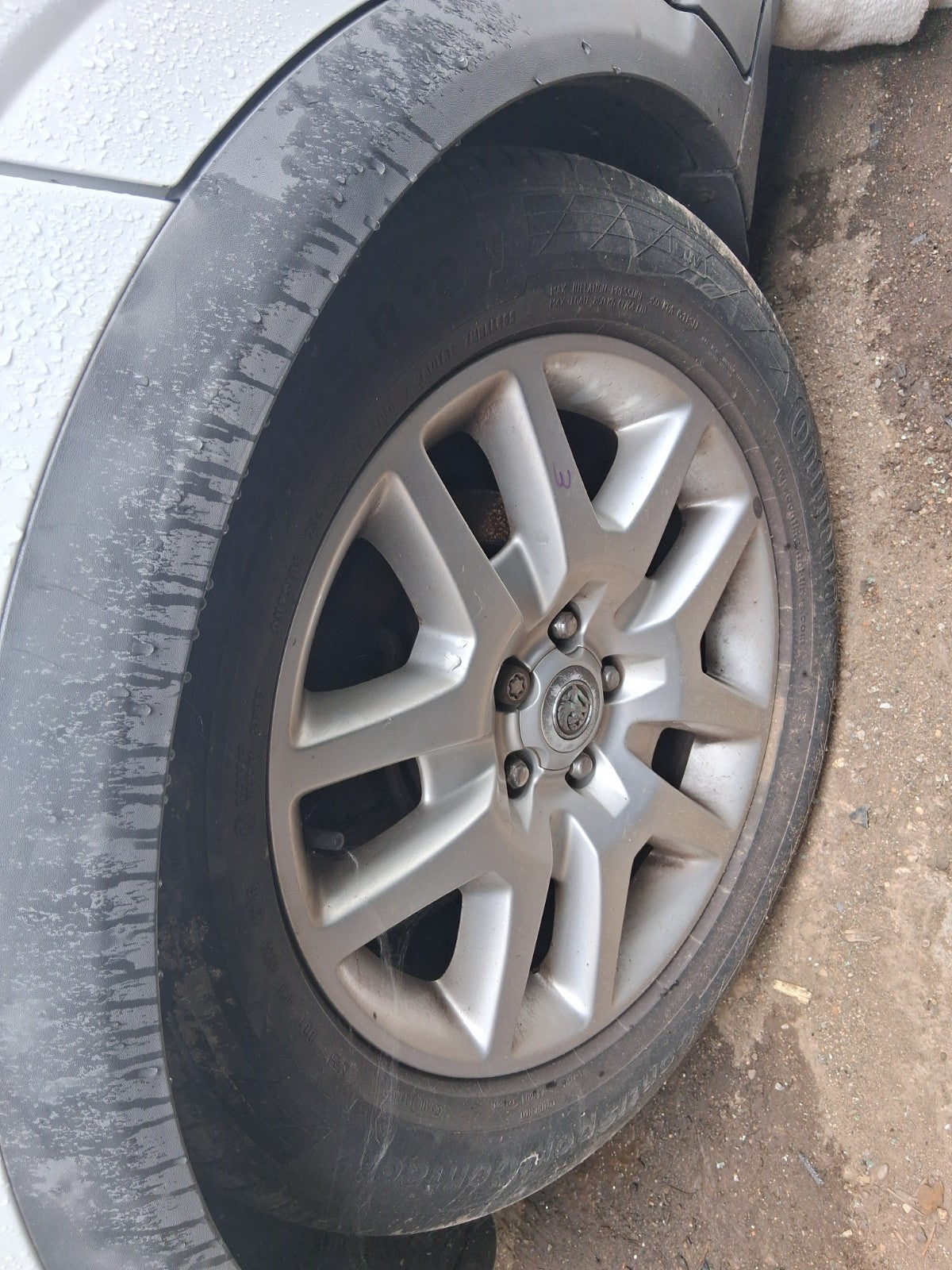 2015 VAUXHALL ANTARA MK1 18 INCH ALLOY WHEEL WITH TYRE 235/55R18 REF 3