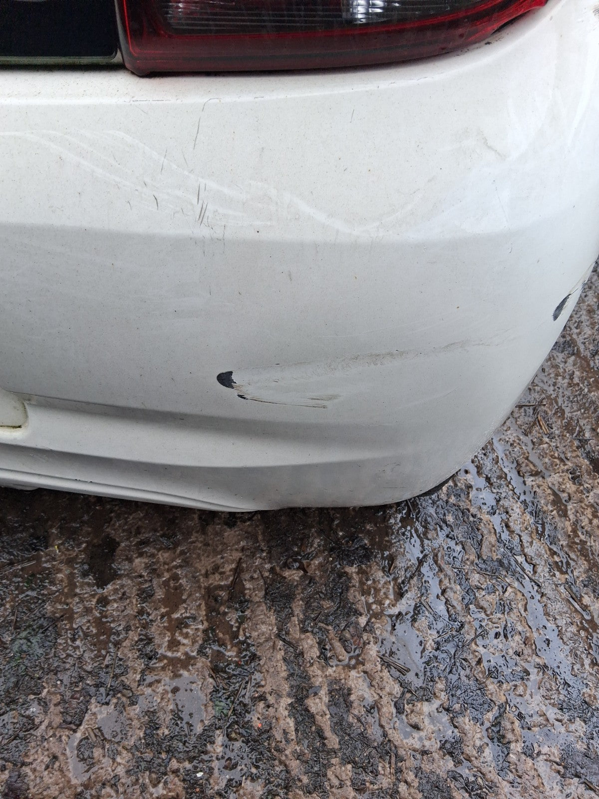 2019 PEUGEOT 108 3 DOOR MK2 COMPLETE REAR BUMPER SOLID WHITE KWD
