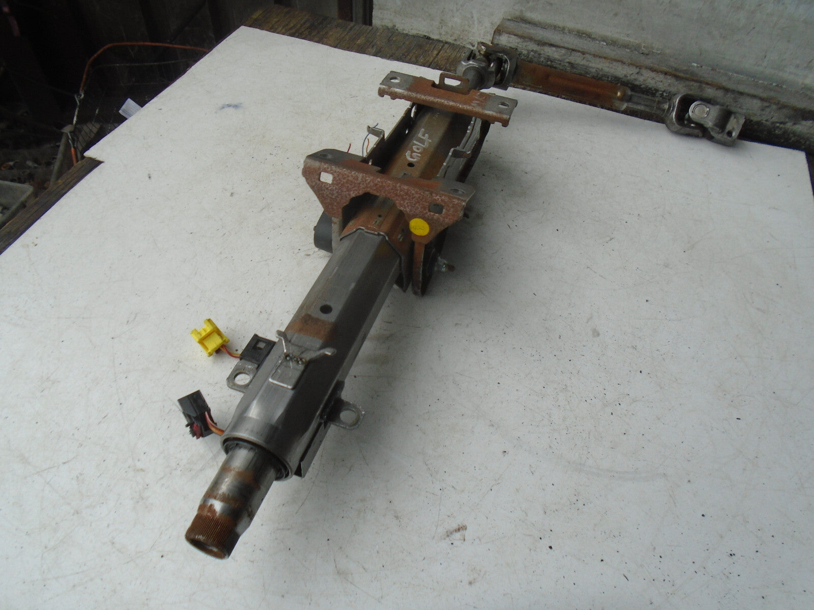 VW VOLKSWAGEN GOLF MK7 2018 STEERING COLUMN 5Q2419502P