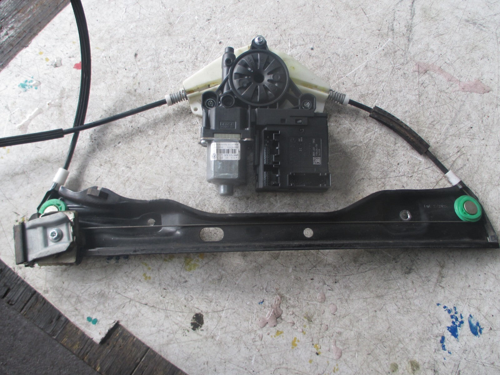 VW VOLKSWAGEN PASSAT B7 2014 NSF PASSENGER SIDE FRONT WINDOW MOTOR REGULATOR