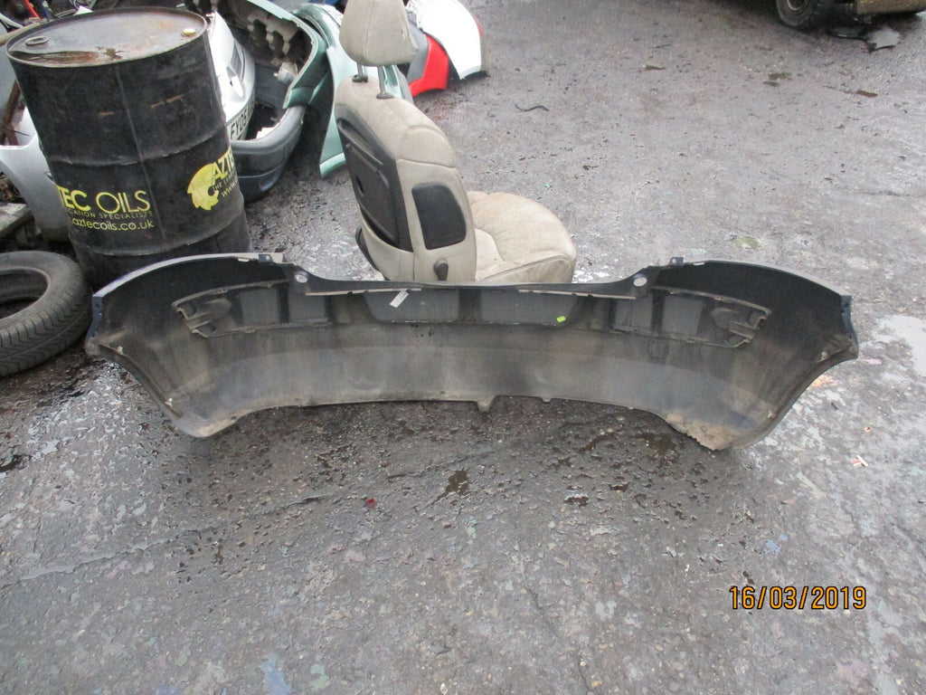 RENAULT MEGANE MK2 REAR BUMPER DARK BLUE