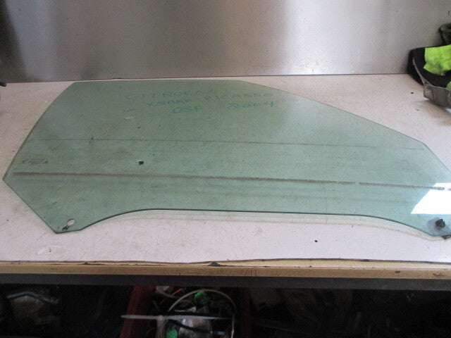 CITROEN XSARA PICASSO 2004 OFFSIDE FRONT DRIVER DOOR GLASS