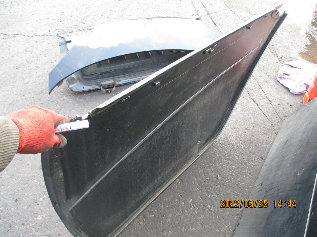 SMART FORTWO 2008 OSF DRIVER SIDE DOOR BLACK