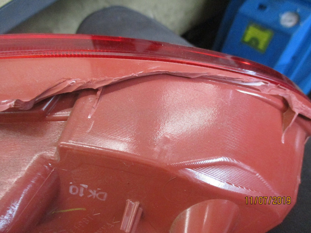 MAZDA 2 2017 OFF DRIVER SIDE REAR LIGHT