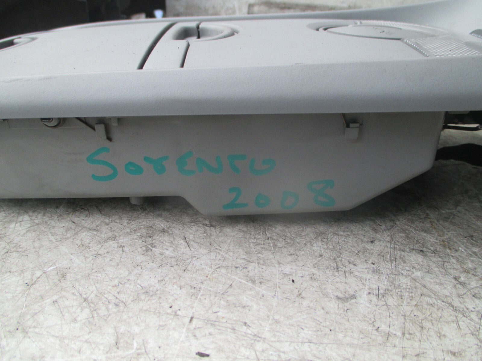KIA SORENTO 2008 MK1 INTERIOR ROOF LIGHT STORAGE PANEL