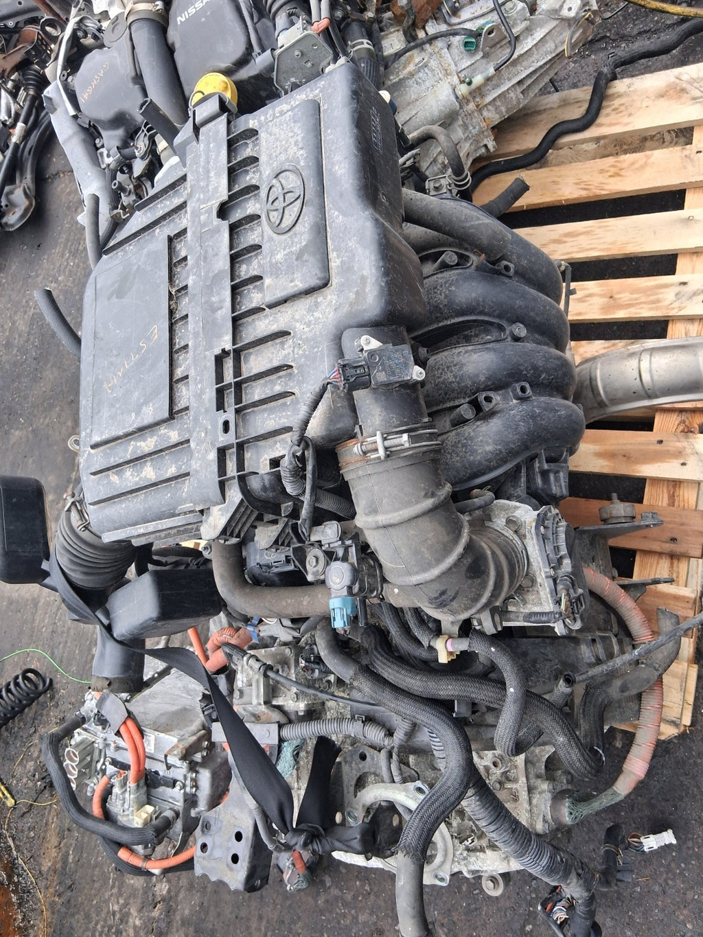 TOYOTA ESTIMA 2013 MK3 2.4 PETROL HYBRID BARE ENGINE 2AZ FE 63K MILES