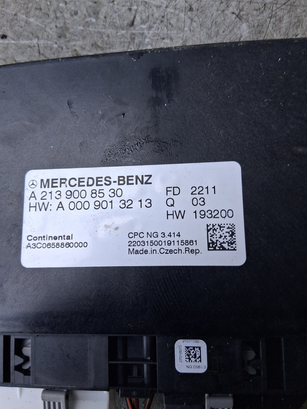 2024 MERCEDES BENZ SPRINTER ECU ENGINE CONTROL UNIT A2139008530
