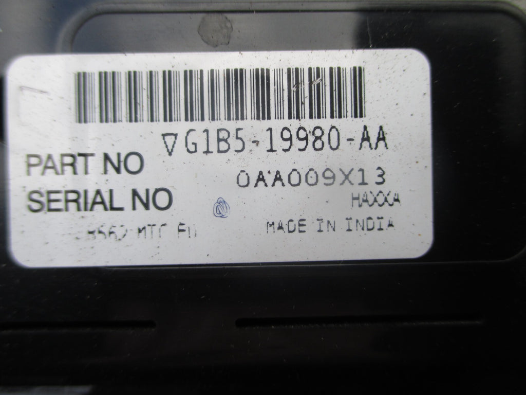 FORD KA + 2018 1.2 PETROL AIR CONDITIONING HEATER CONTROL SWITCHES G1B519980AA