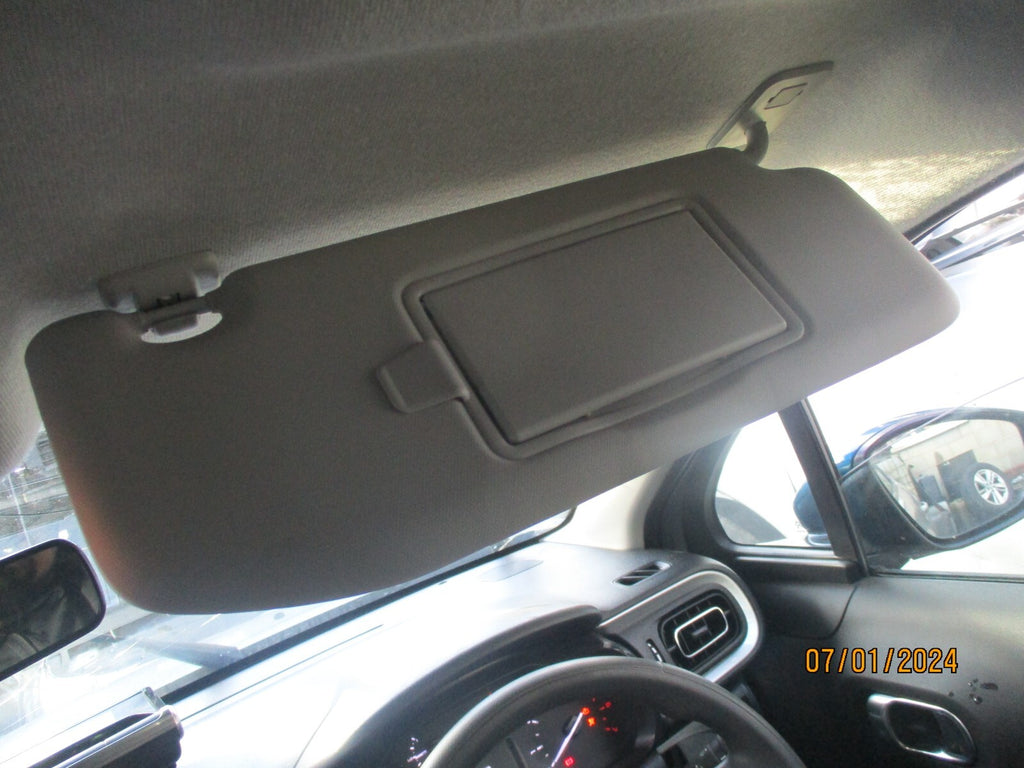 CITROEN C3 2021 MK3 OSF DRIVER SIDE FRONT INTERIOR SUN VISOR SHADE
