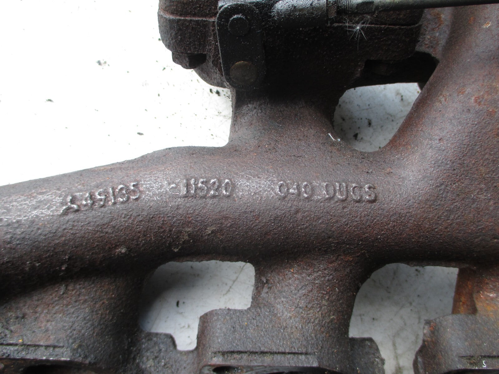 FORD TRANSIT VAN 2005 DIESEL TURBO TURBOCHARGER MANIFOLD 4913511520 090LD 650977