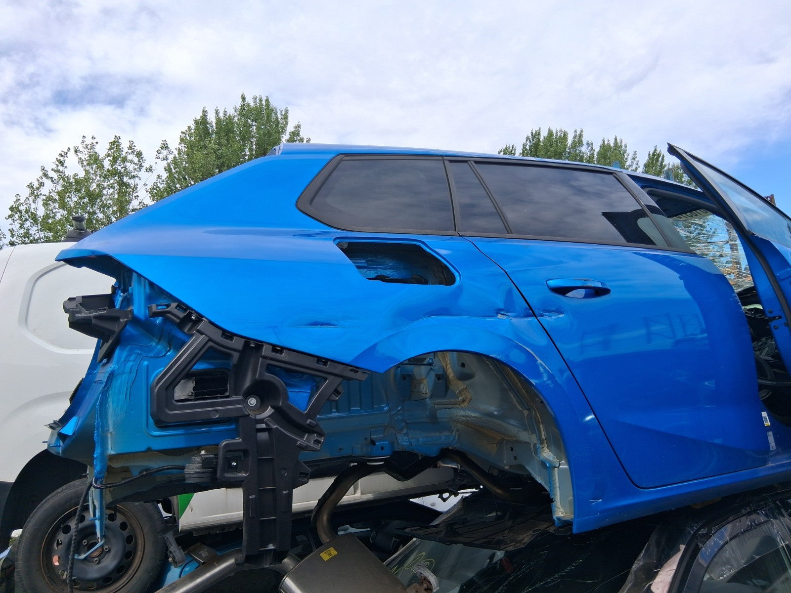 2024 VAUXHALL ASTRA L ESTATE OSR DRIVER SIDE REAR QUARTER PANEL BLUE