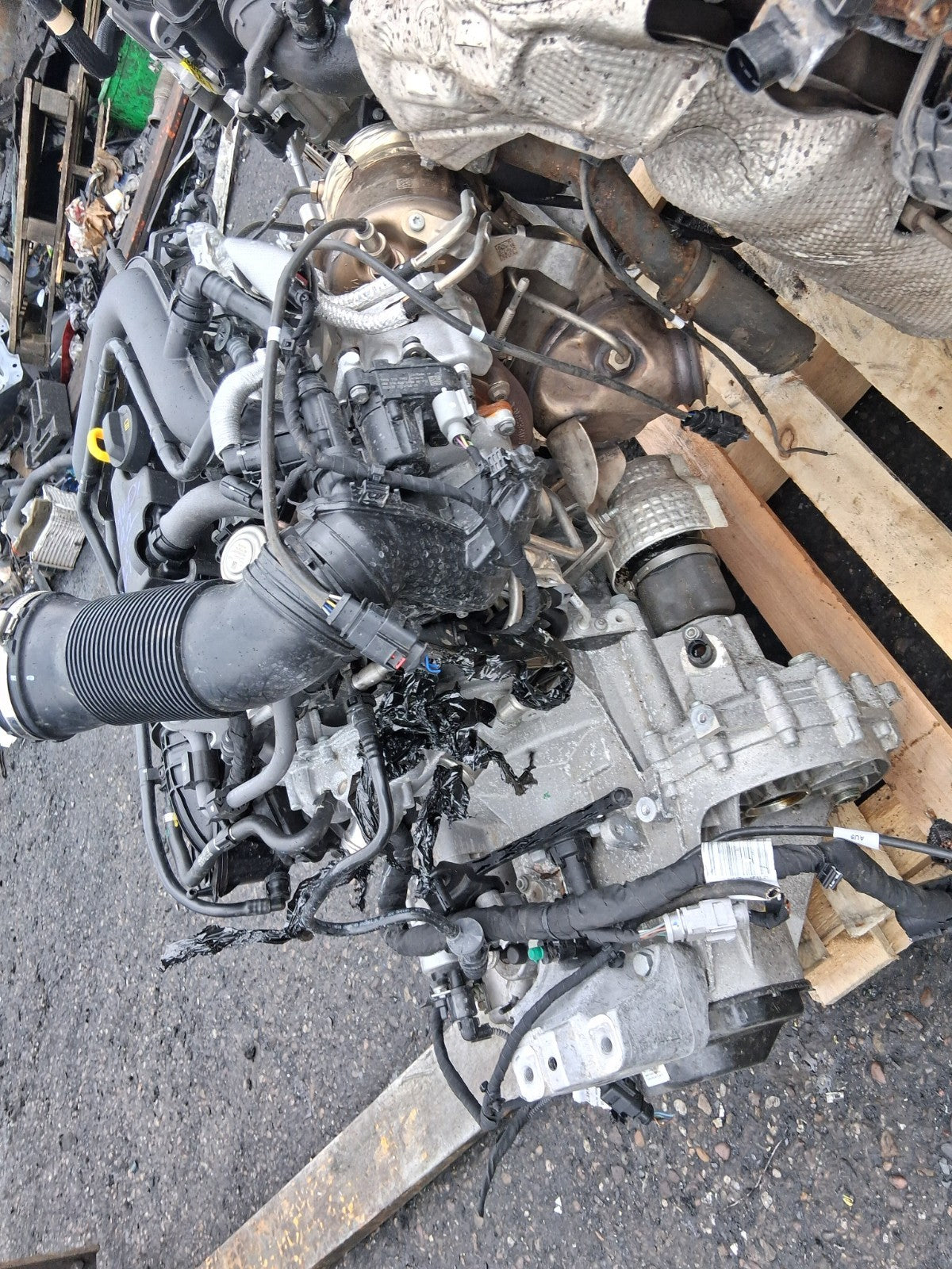 2024 AUDI A1 MK2 1.0 PETROL COMPLETE ENGINE WITH PUMPS AND INJECTORS DKLA