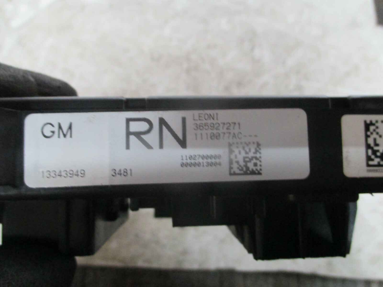 VAUXHALL ASTRA J 2013 FUSE BOX 13343949