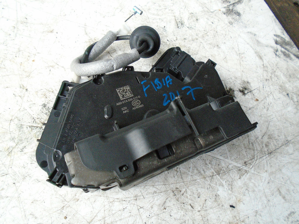 SKODA FABIA 2017 MK3 NSR PASSENGER SIDE REAR DOOR LOCK MECHNAISM 5TA839015D