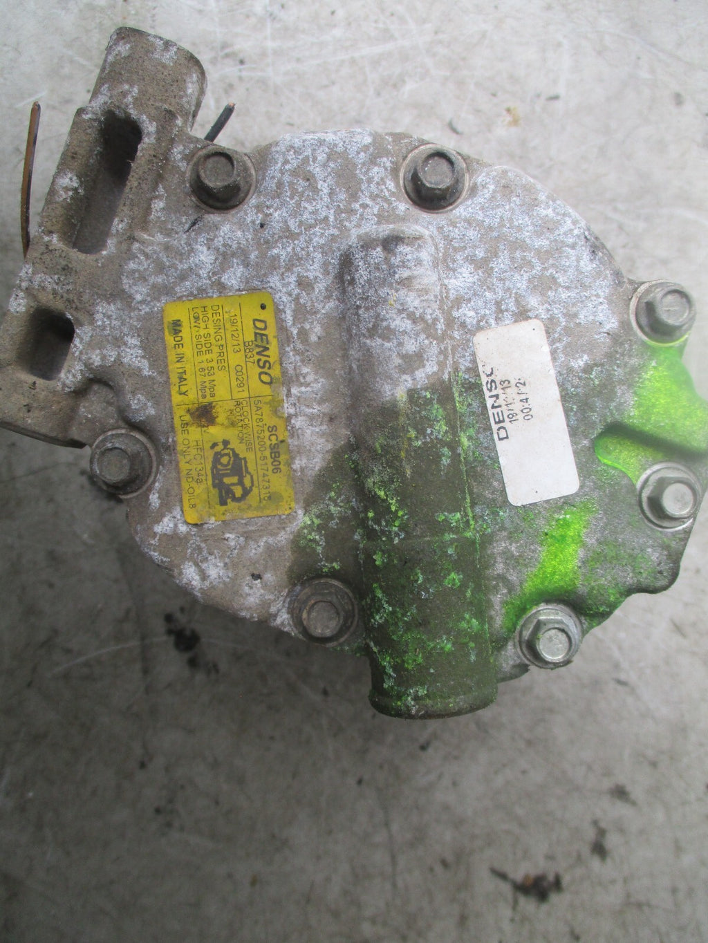 FIAT PANDA 2014 AIR CONDITIONING PUMP 5A7875200