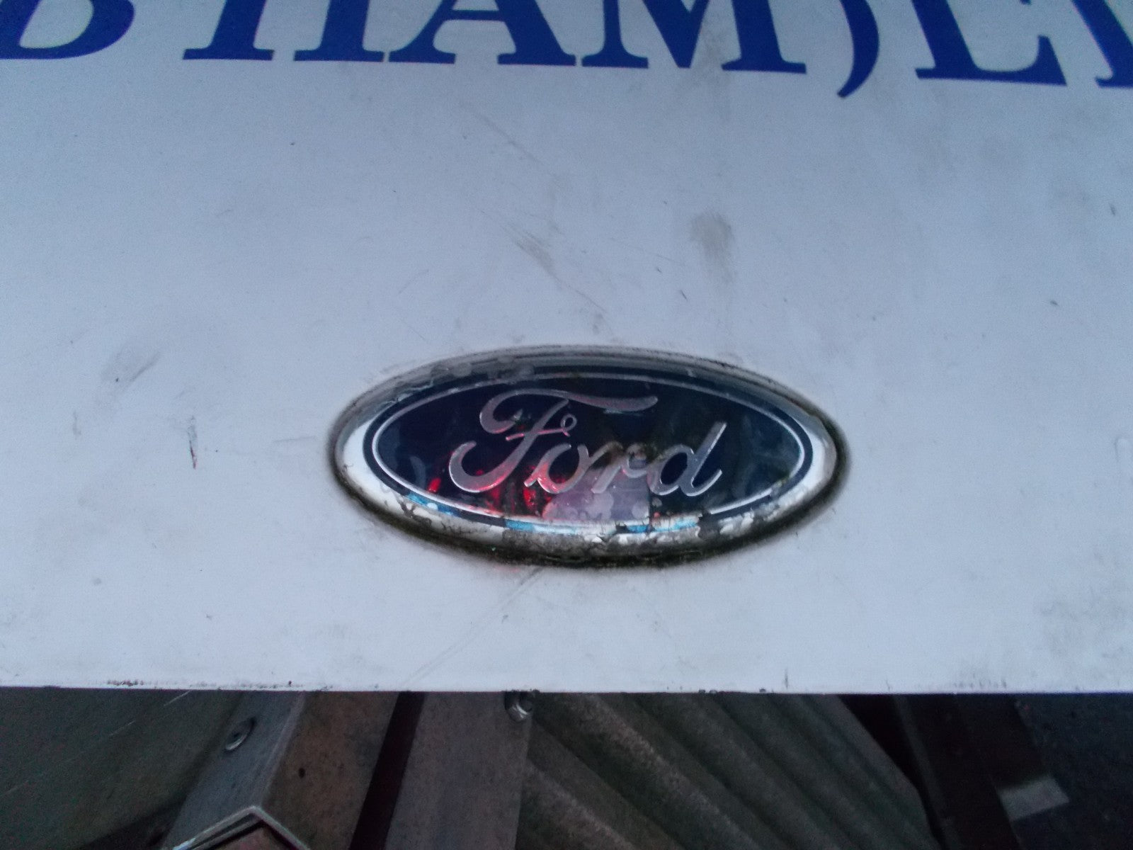 FORD TRANSIT 2000-2006 ENGINE BAY BONNET PANEL WHITE