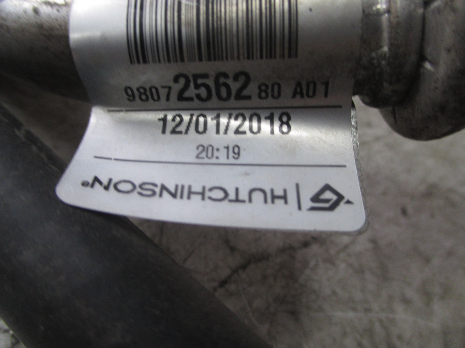 VAUXHALL GRANDLAND X 2018 1.2 PETROL AIR CONDITIONING PIPE HOSE 9807256280