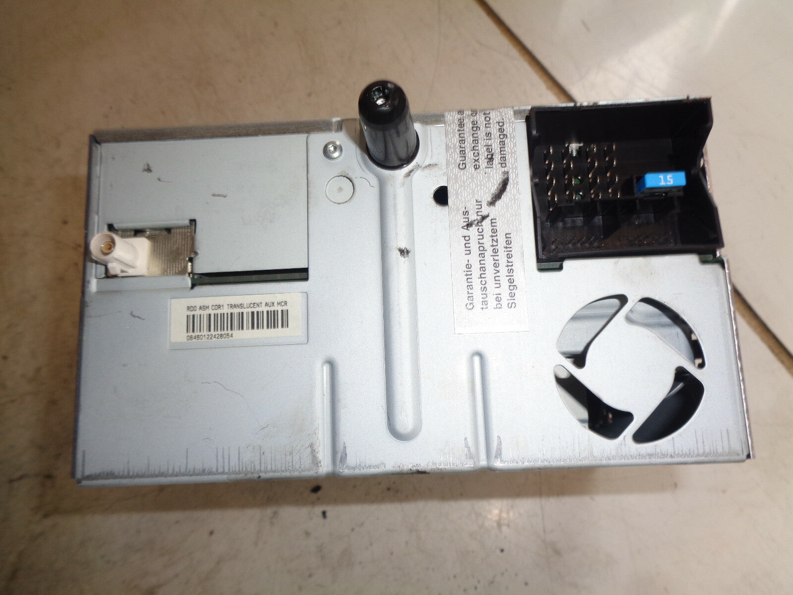 VAUXHALL CORSA D 2007 RADIO CD PLAYER STEREO HEAD UNIT 13289919