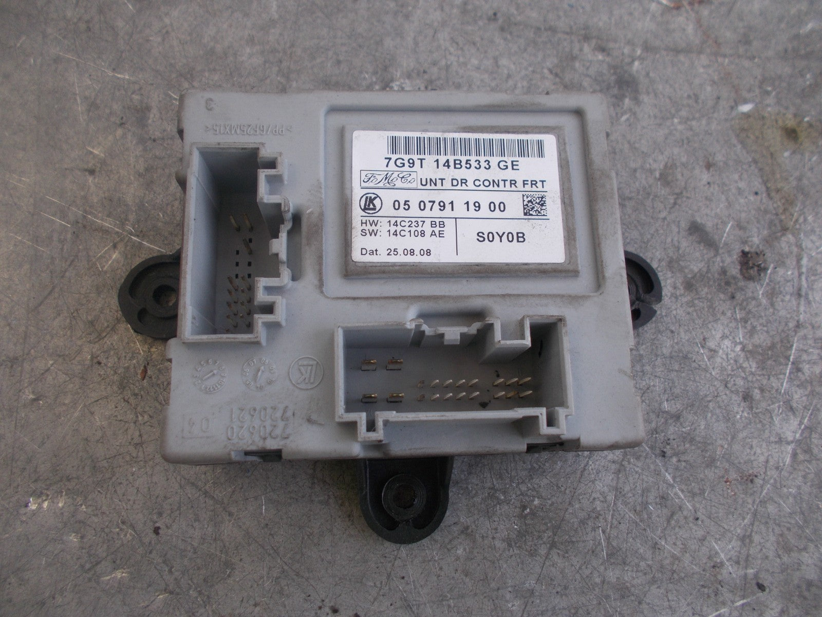 FORD GALAXY CD340 (MK3) 2006-2015 NSF PASSENGER FRONT DOOR MODULE 7G9T14B533GE