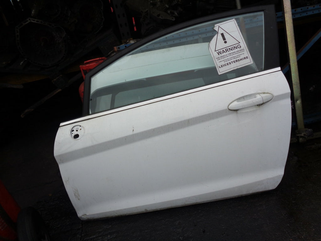 FORD FIESTA 2015 MK7 3 DOOR HATCHBACK NS PASSENGER SIDE FRONT COMPLETE DOOR
