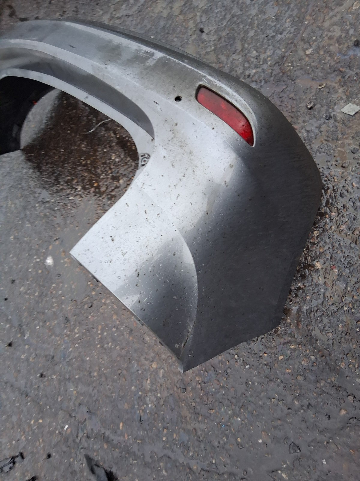2017 VAUXHALL ZAFIRA C TOURER COMPLETE REAR BUMPER WITH PDC SENSORS GREY
