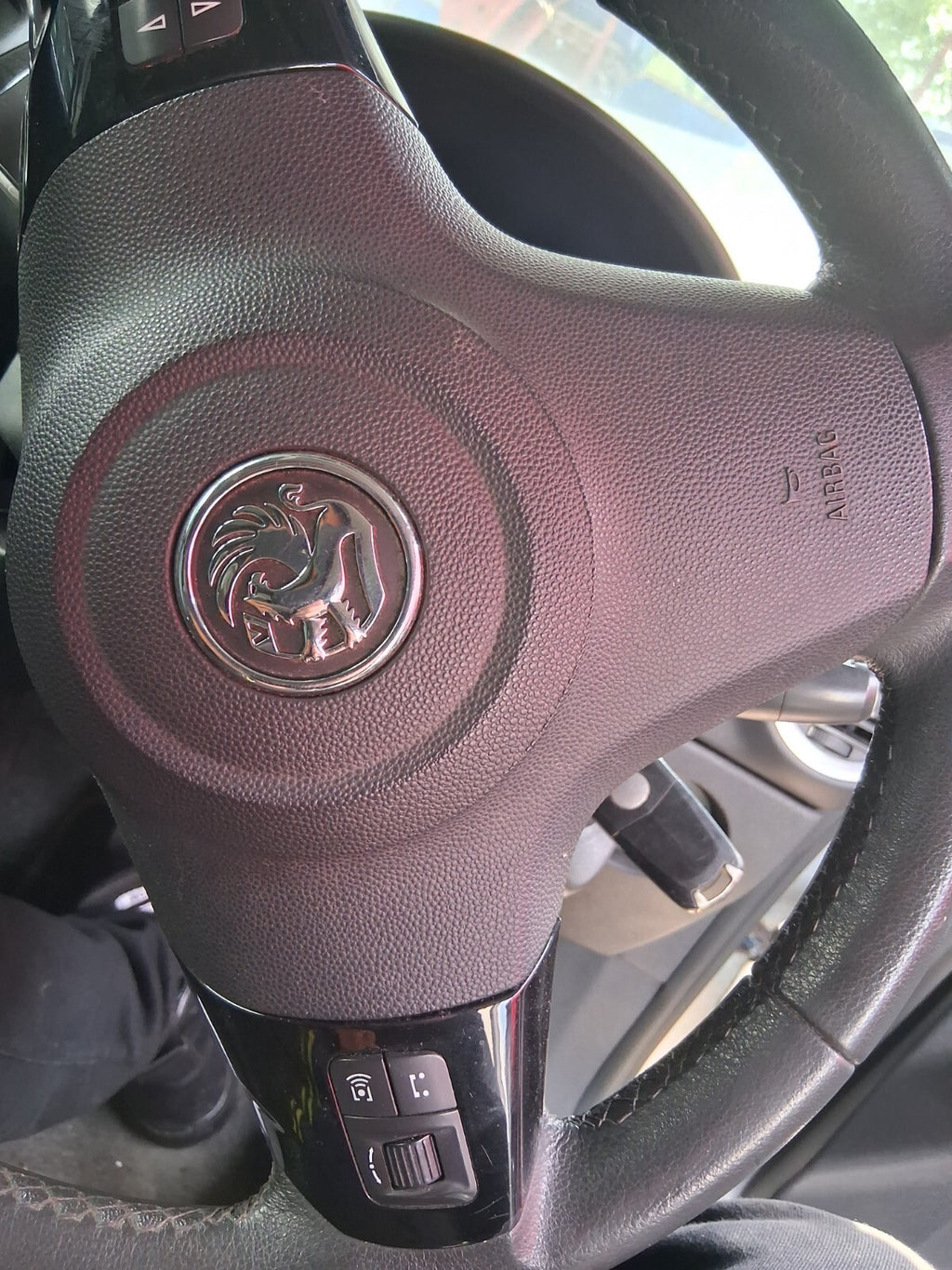 VAUXHALL CORSA D 2009 OS DRIVER SIDE STEERING WHEEL AIR BAG