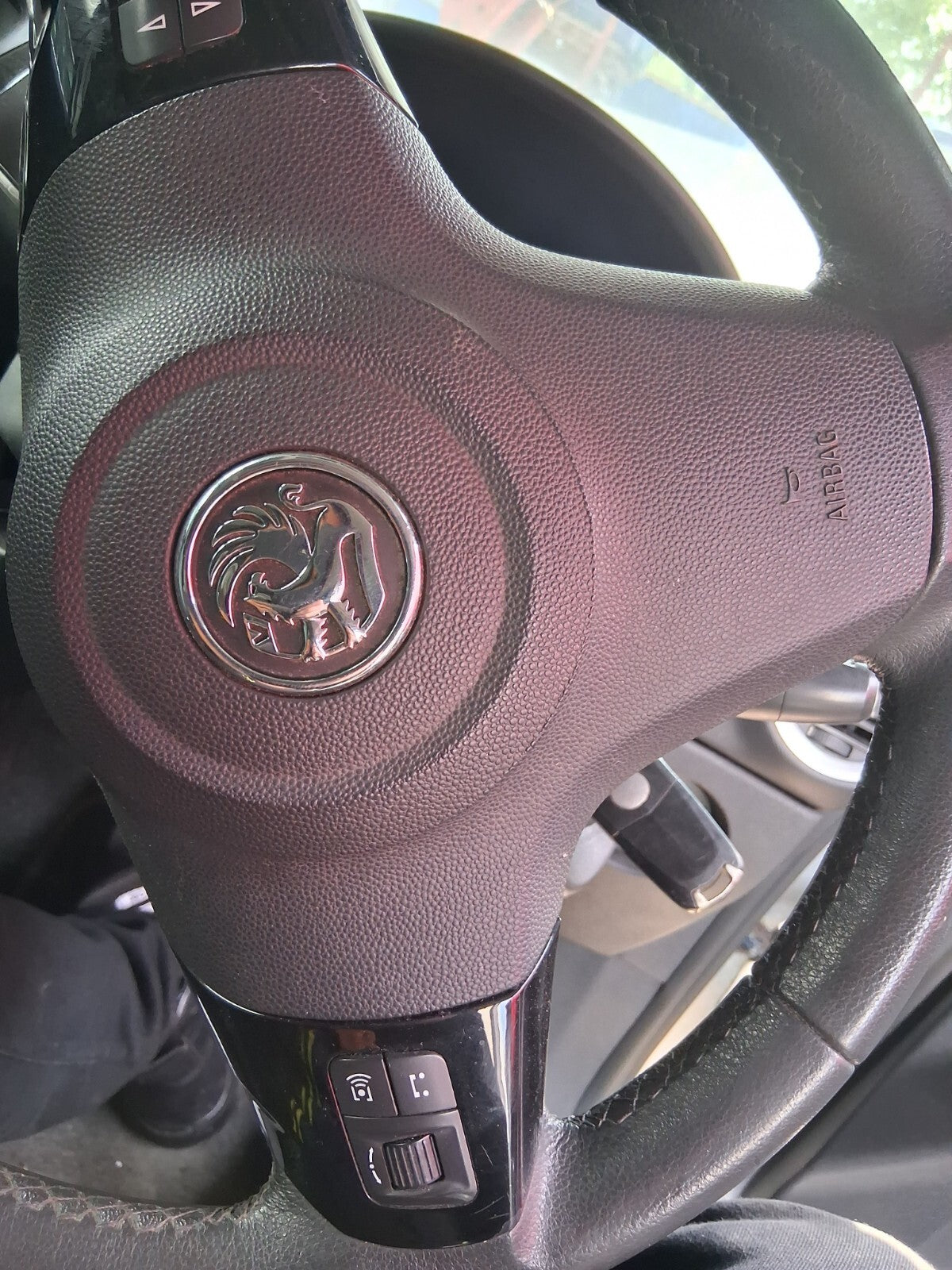 VAUXHALL CORSA D 2009 OS DRIVER SIDE STEERING WHEEL AIR BAG