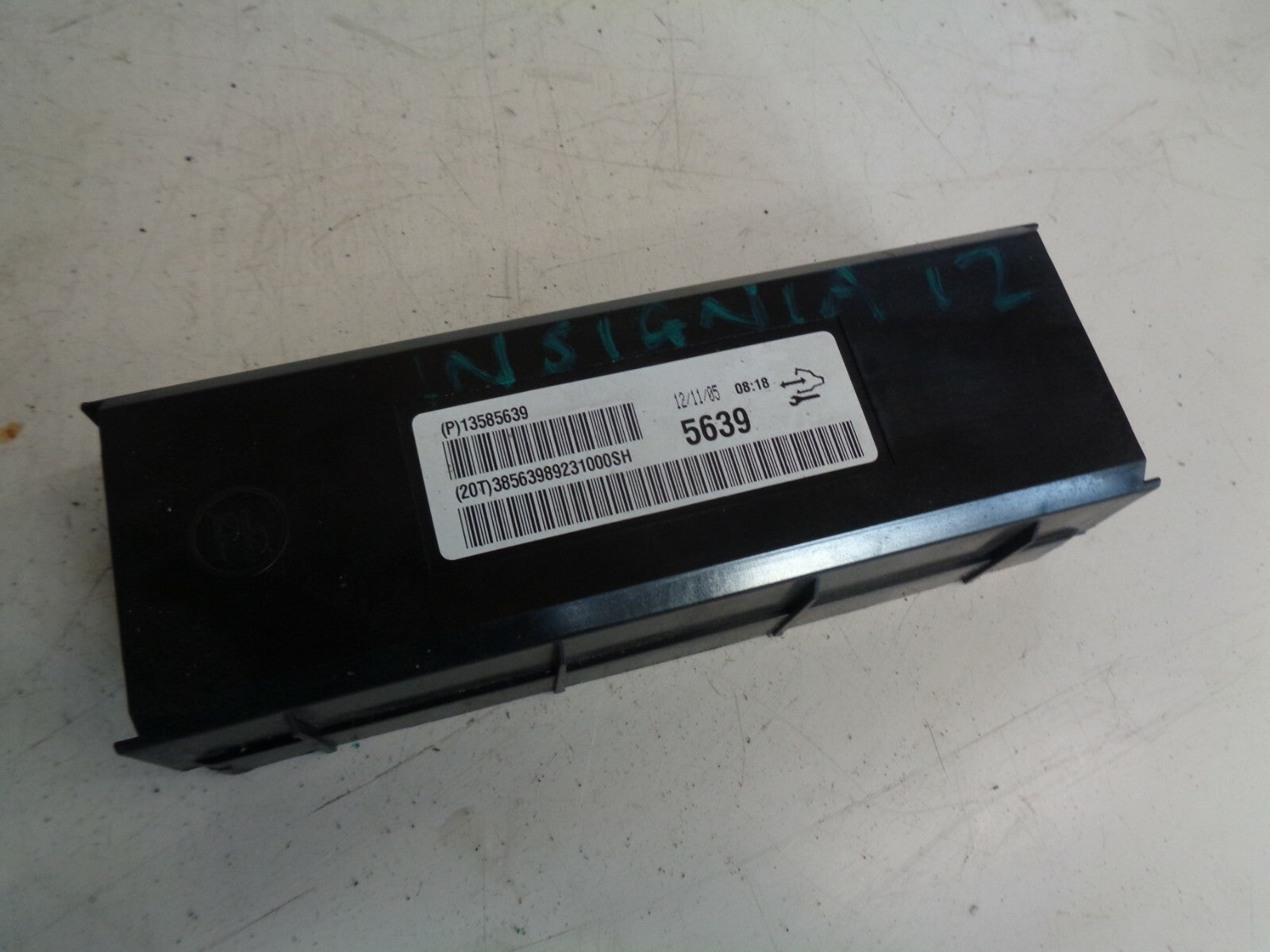 VAUXHALL INSIGNIA 2012 2.0 CDTI HEATER CONTROL MODULE 13585639