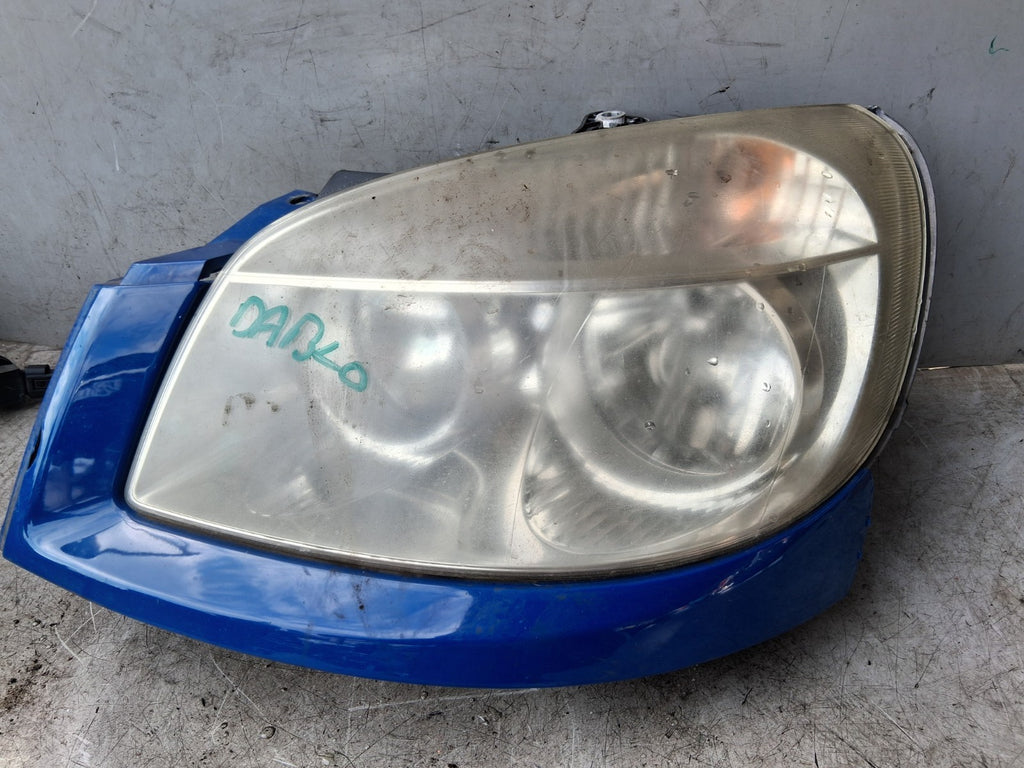 2010 FIAT DOBLO MK1 NSF PASSENGER SIDE FRONT HEADLIGHT HEADLAMP