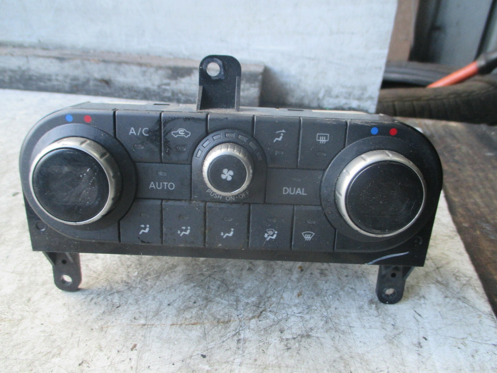NISSAN QASHQAI 2012 J10 HEATER AC CLIMATE CONTROL SWITCH PANEL 27500BR46D
