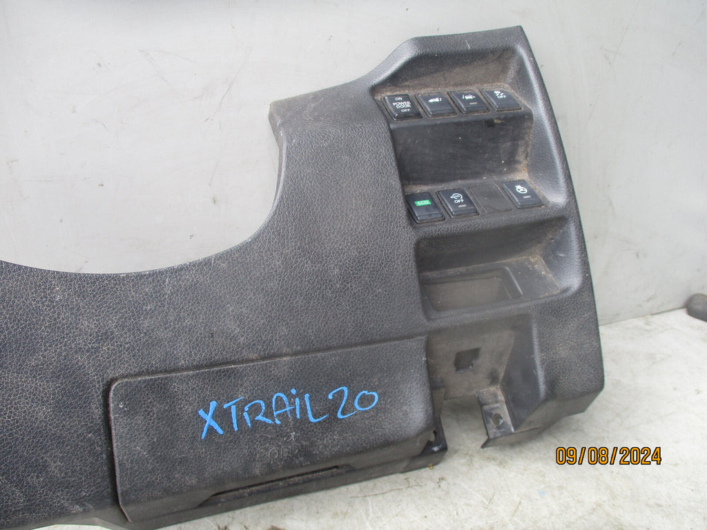 2020 NISSAN X TRAIL MK3 T32  DASHBOARD KOWER TRIM SWITCH PANEL 681064CE0A