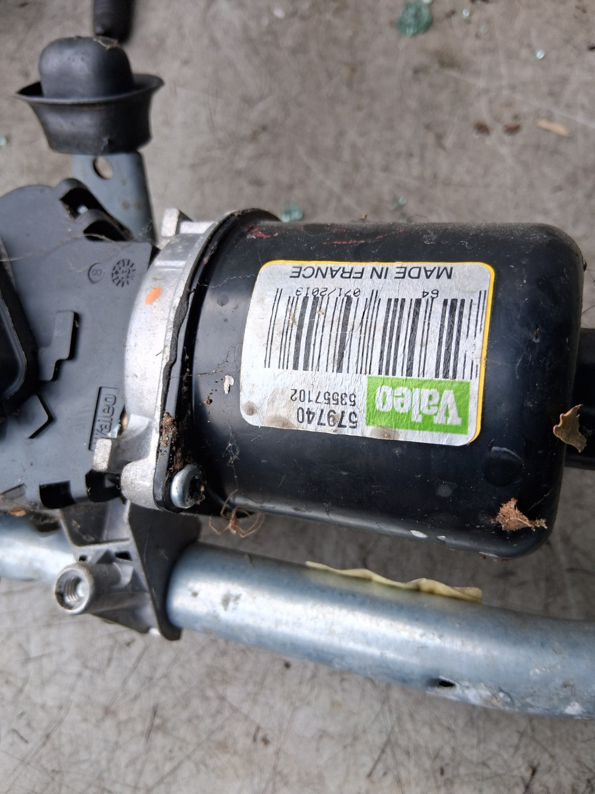 2008 CITROEN C2 FRONT WIPER  MOTOR AND LINKAGE FRONT